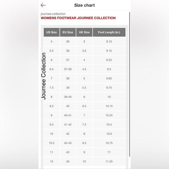 Size 9 Women’s Booties - Journee Collection #1714 - Picture 14 of 16